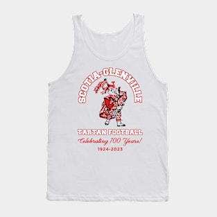 100 Years of SGHS Tartan Football Tank Top